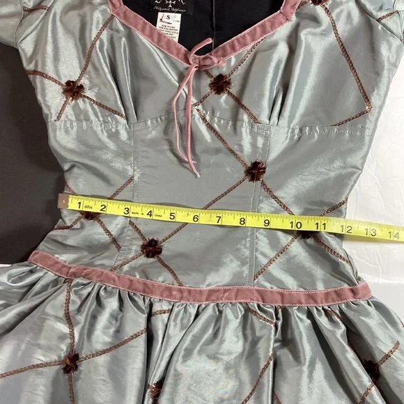 Shrine of Hollywood, Medieval Inspired Micro-Mini Dress, Stunning! Final Price - Picture 3 of 6